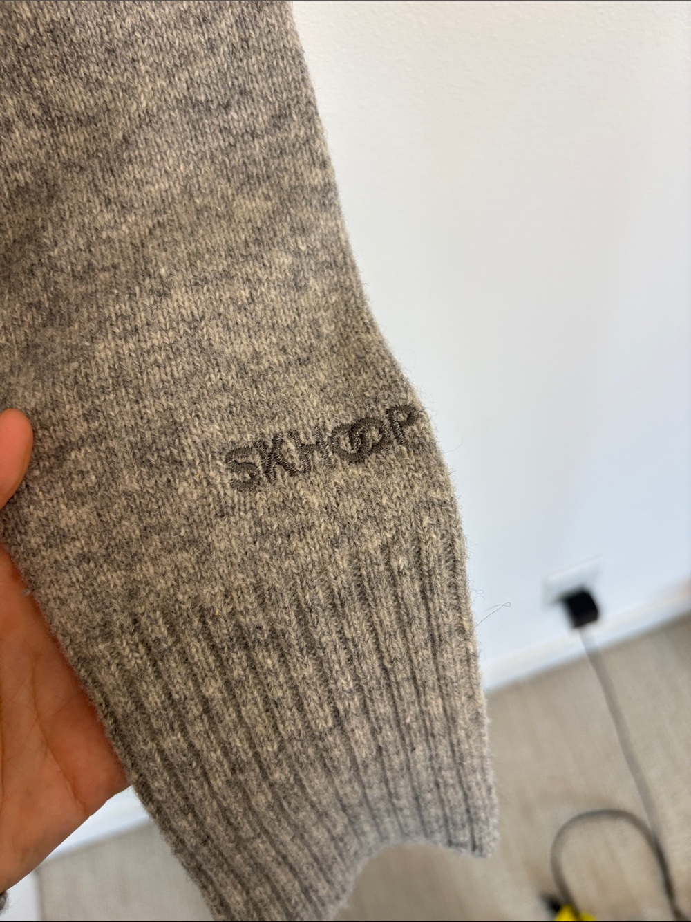 Skhoop Fair Isle Wool Sweater - Picture 3 of 8